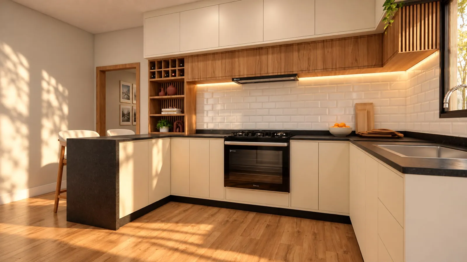 Cozinha planejada residencial